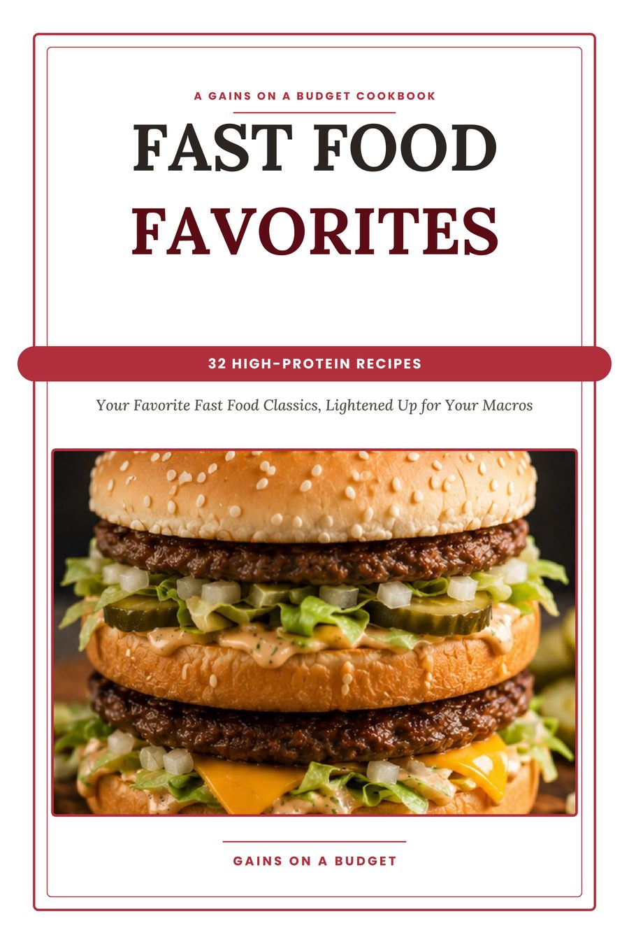 Fast Food Favorites cookbook cover